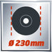 EAN 4006825577235 - Einhell TE-AG 230 amoladora angular 23 cm 6500 RPM 2350 W 6,01 kg imagen 8