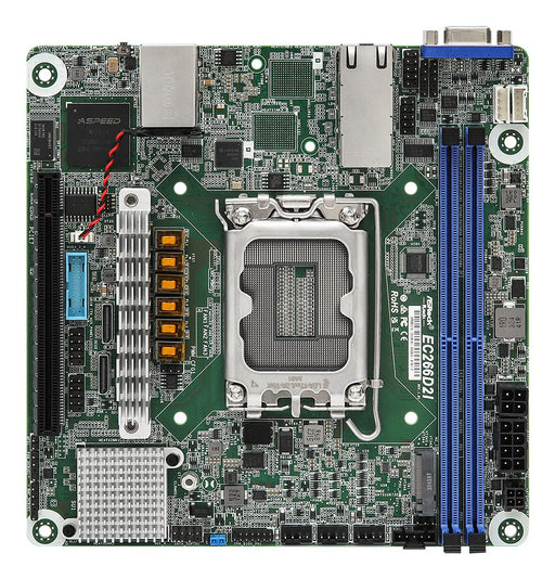 EAN 4711430521763 - Asrock EC266D2I placa base Intel C266 LGA 1700 mini ITX imagen 1