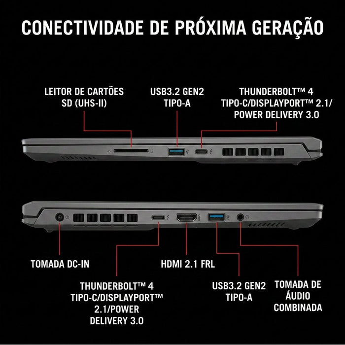 Portátil Asus Rog Zephyrus Duo Gx651ax 2x16" Ultra 9 386h 6