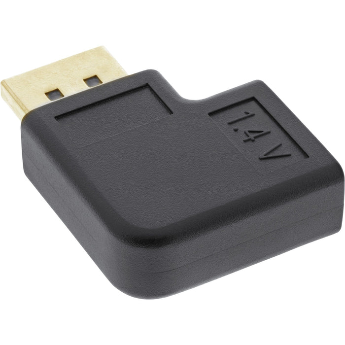 Adaptador Inline Displayport, Displayport Macho/Hembra En Ángulo Recto