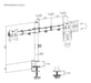 EAN 8435739901410 - AISENS DT32TSR-279 soporte para monitor 81,3 cm (32") Escritorio imagen 7