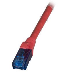 Efb Rj45 Cable De Red Cat.6a U Utp Lszh Premium 500mhz Rot 0,5m