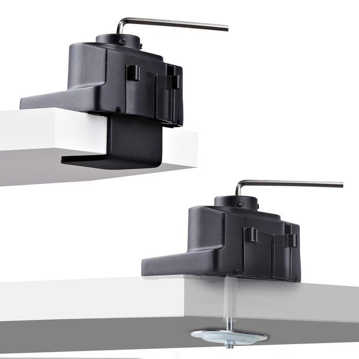 EAN 0065030902038 - StarTech.com 3MP2AG-MONITOR-ARM soporte para monitor 68,6 cm (27") Negro imagen 5