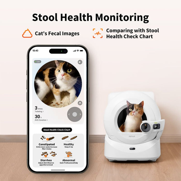 EAN 6975069305523 - PETKIT P9903 bandeja higiénica para perro y gato Arenero con limpieza automática Blanco imagen 6