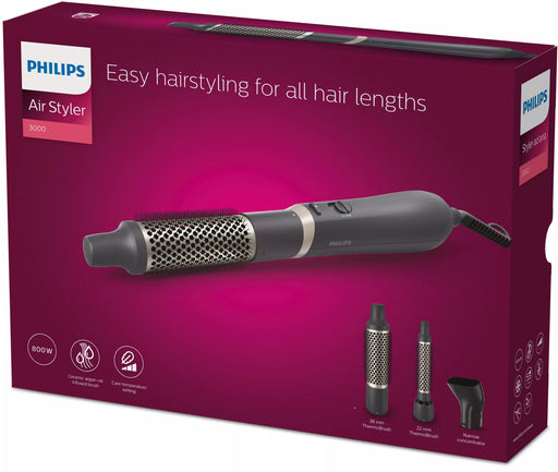 EAN 8720689002776 - Philips 3000 series BHA301/00 Utensilio de peinado Kit de peluquería Caliente Negro 800 W 1,8 m imagen 2