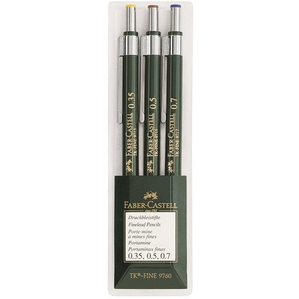 EAN 4005401360308 - Faber-Castell TK-FINE lápiz mecánico 3 pieza(s) imagen 1