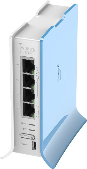 EAN 4752224003102 - Mikrotik RB941-2ND-TC punto de acceso inalámbrico 300 Mbit/s Azul, Blanco imagen 3