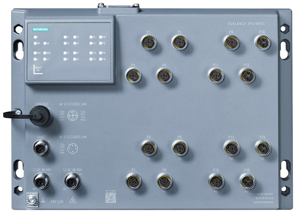 Siemens 6gk5216-0ha00-2es6 Industrial Ethernet Switch - Switch - 1 Gbps