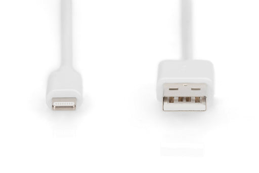 EAN 4016032383932 - Digitus DB-600106-010-W cable de conector Lightning 1 m Blanco imagen 2