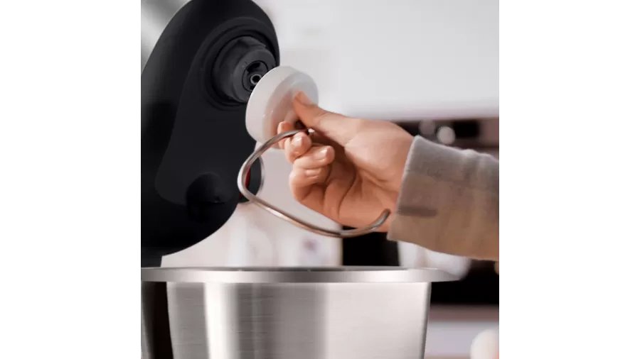 EAN 4242005252350 - Bosch Serie 2 MUMS2VM00 robot de cocina 900 W 3,8 L Negro, Plata imagen 5