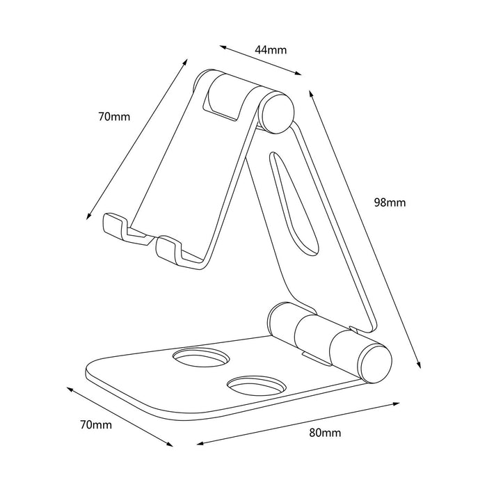EAN 8436574705478 - AISENS MS2PM-086 soporte Soporte pasivo Teléfono móvil/smartphone, Tablet/UMPC imagen 7