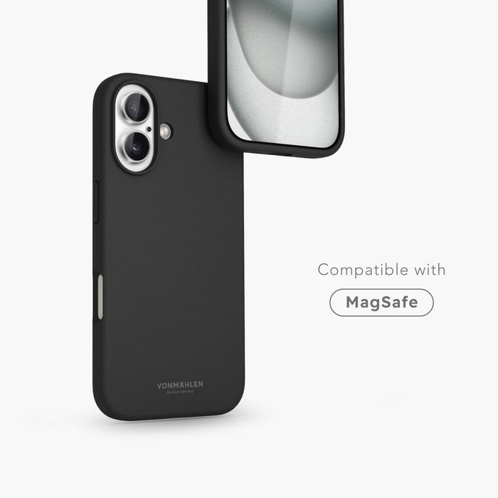 Vonmählen Soft Silicone Case For Iphone 16 Plus Black