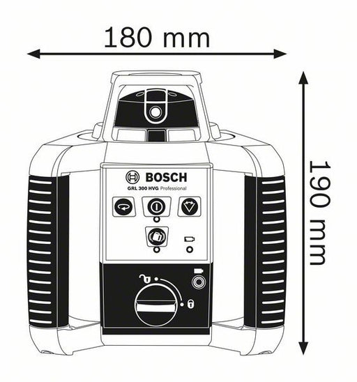 EAN 3165140583145 - Bosch 0 601 061 700 nivelador láser y alineador Nivel de línea 300 m 532 nm (< 5 mW) imagen 2