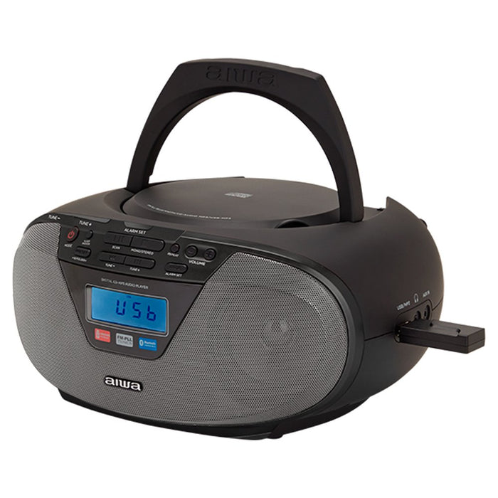 EAN 8435256898422 - Aiwa BBTU-400BK sistema estéreo portátil Analógico y digital 6 W FM Negro Reproducción MP3 imagen 3