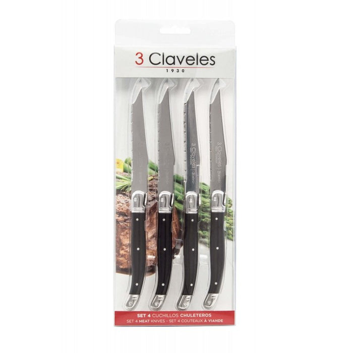 EAN 8410990014819 - 3 Claveles 01481 4 pieza(s) Acero inoxidable Cuchillo para carne imagen 2
