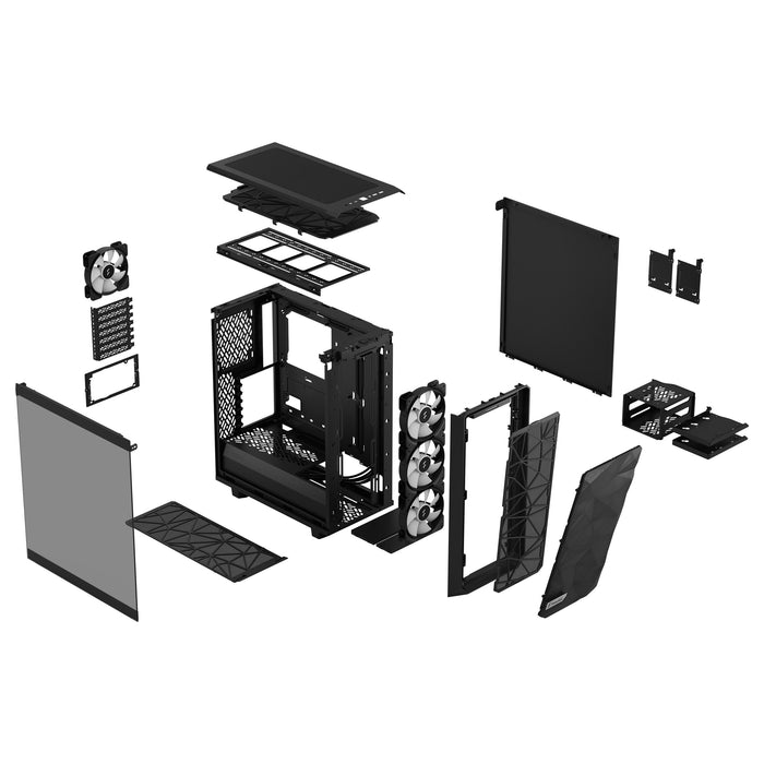 EAN 7340172703693 - Fractal Design Meshify 2 Compact RGB Negro imagen 4