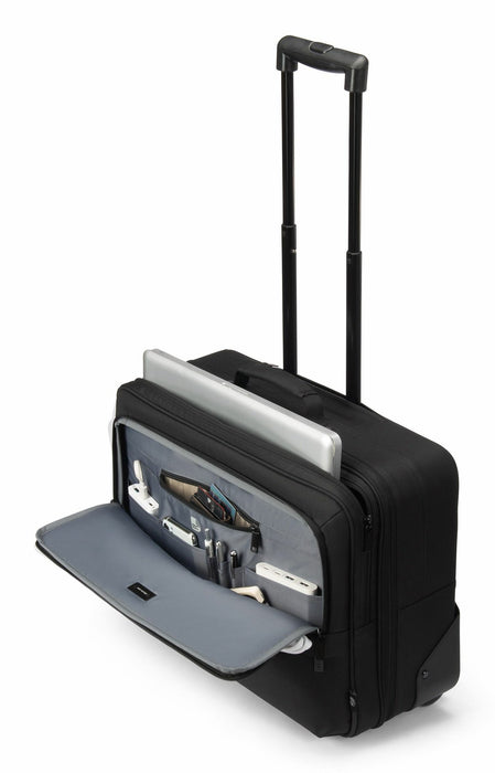 EAN 7640239421110 - DICOTA D32036-RPET maletines para portátil 43,9 cm (17.3") Maletín con ruedas Negro imagen 3