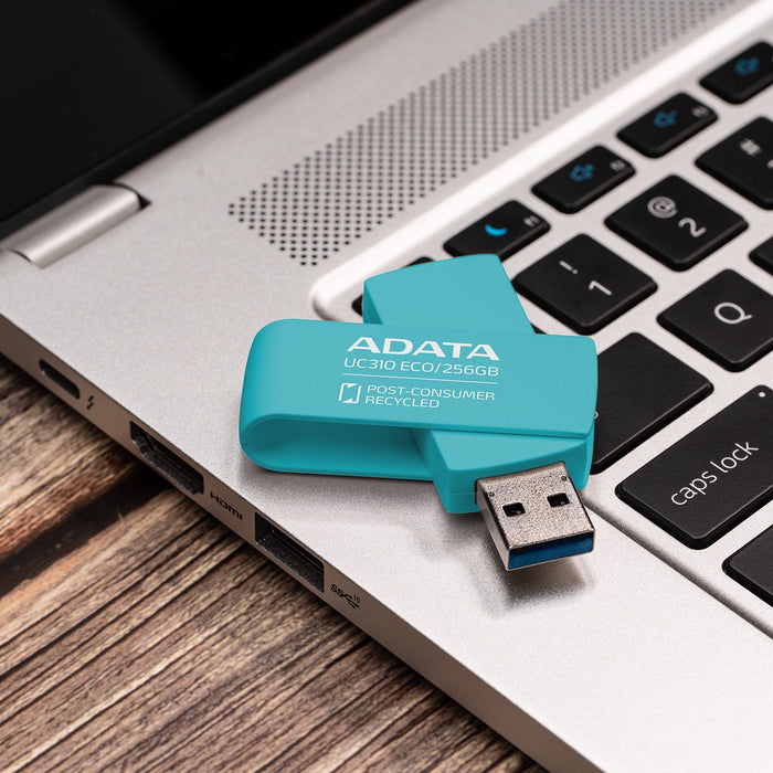 EAN 4711085942036 - ADATA UC310 ECO unidad flash USB 256 GB USB tipo A 3.2 Gen 1 (3.1 Gen 1) Verde imagen 10