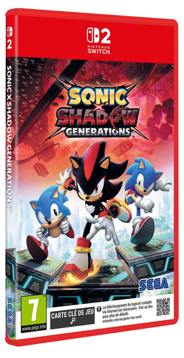 Switch 2 Sonic X Shadow Generations (Game Key Card) - Eu