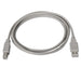 EAN 8436574700022 - AISENS A101-0003 cable USB USB 2.0 3 m USB A USB B Beige imagen 2