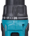 EAN 0197050010247 - Makita DHP490Z destornillador eléctrico y llave de impacto 1900 RPM Azul, Negro imagen 14