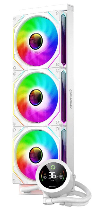 Gamemax  Cpu Liquid Cooler  Iceburg 360 Digital  White