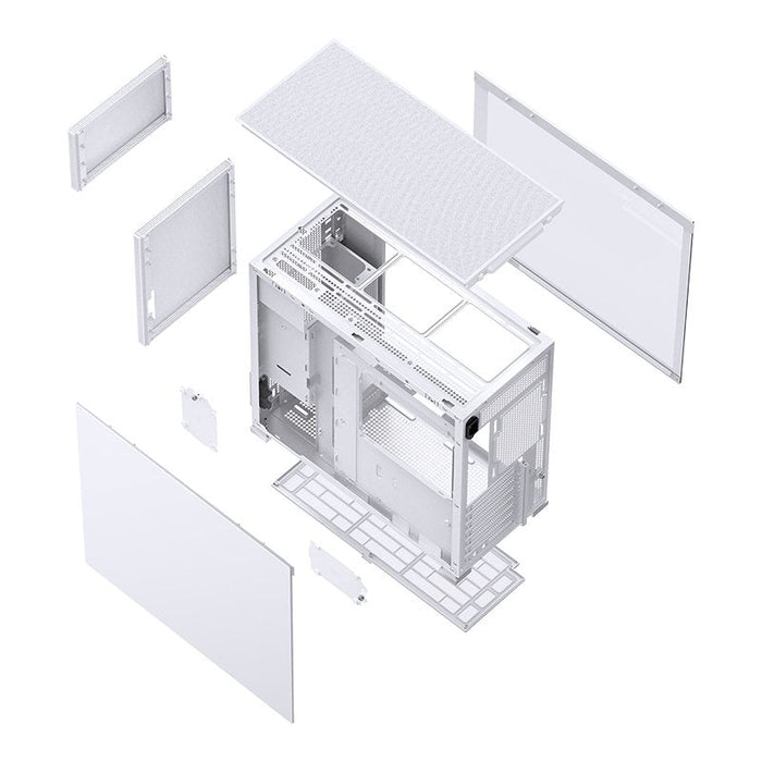 Jonsbo D41 Mesh Atx Gehäuse, Temperojo Glass - Blanco