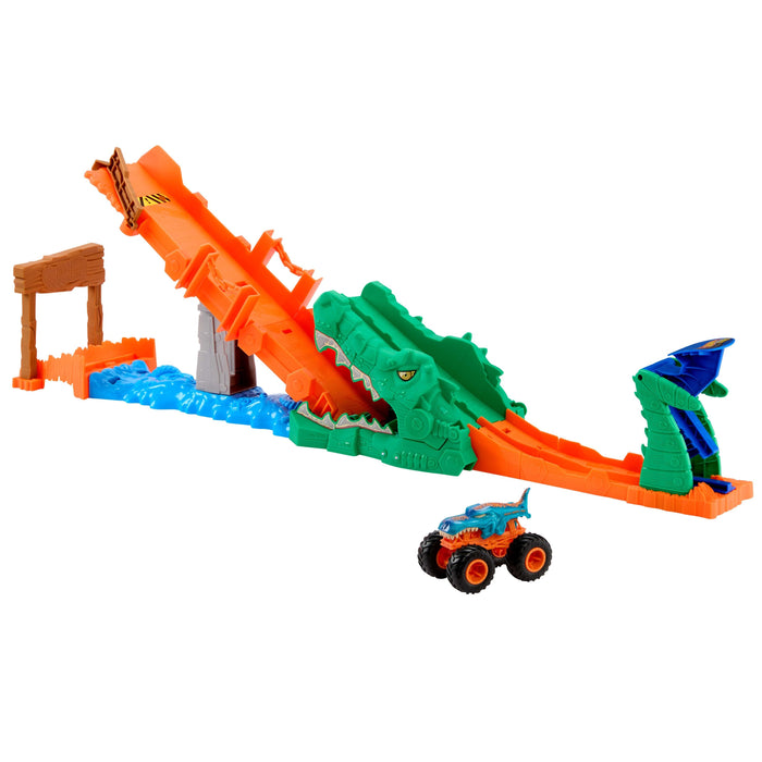 Noquea Al Cocodrilo Hot Wheels Monster Trucks