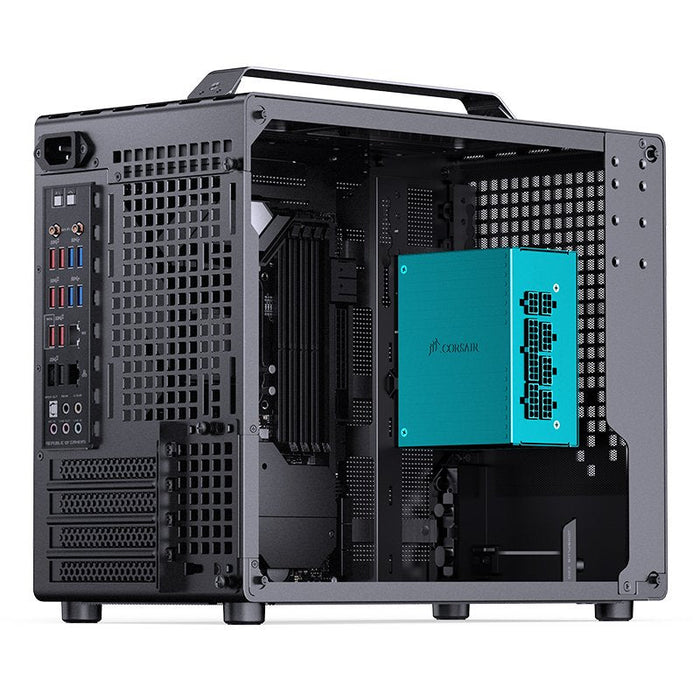 Jonsplus Z20 Micro-Atx Carcasa, Con Tragegriff - Negro