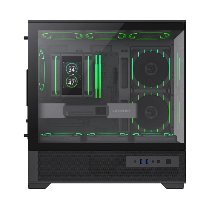Caja Pc Gamemax  Case  Vista 2 Mb  M-Atx