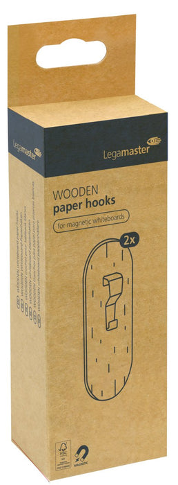 Legamaster Whiteboard- Papierhaken Magnético 2 Ud.