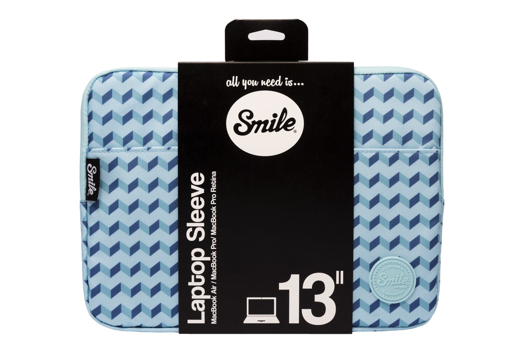 EAN 8420738172107 - Smile 111721040199 maletines para portátil 33 cm (13") Azul, Blanco imagen 3