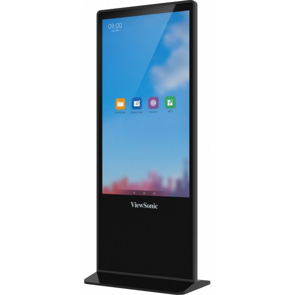 EAN 766907006902 - Viewsonic EP5542T pantalla de señalización Diseño de tótem 139,7 cm (55") LED 450 cd / m² 4K Ultra HD Negr imagen 3