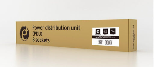 EAN 8716309116794 - Gembird EG-PDU-014-FC14 unidad de distribución de energía (PDU) 8 salidas AC 1U Negro imagen 2