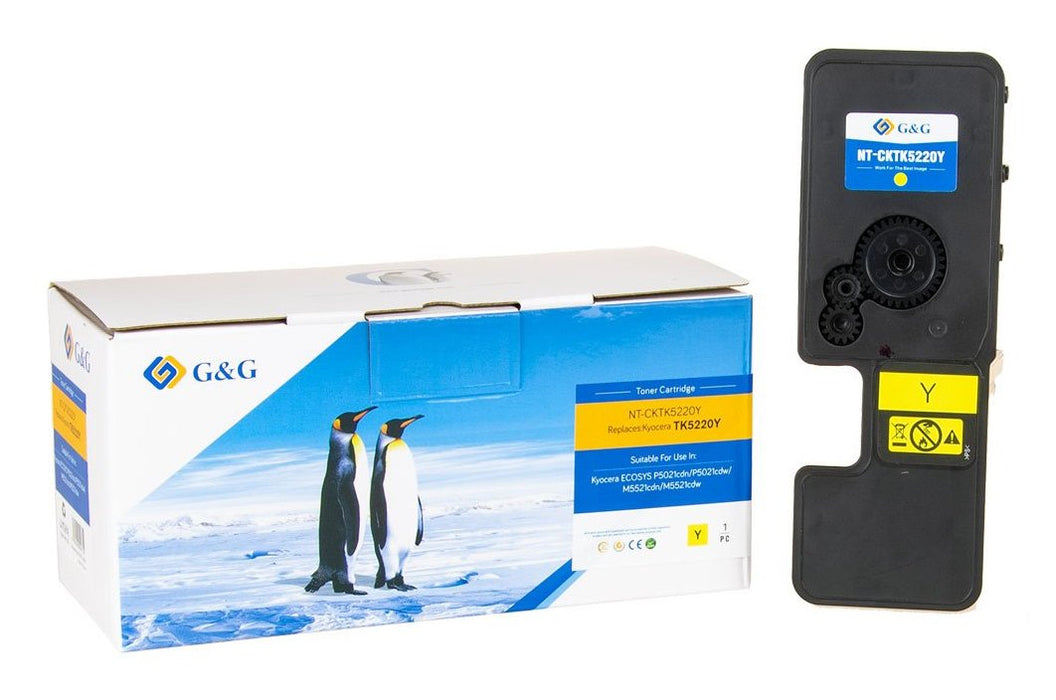 G&G Toner Compatible Con Kyocera Tk-5220y 1t02r9anl1