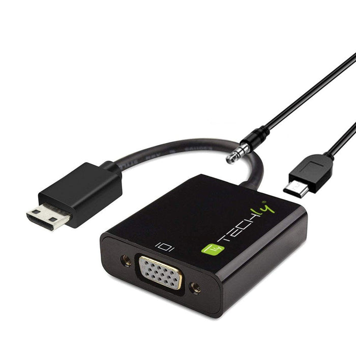 Techly Idata Hdmi-Vga-4 Adaptador Mini Hdmi C A Vga M/F