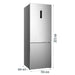 EAN 3838782783555 - Gorenje NRK720CAXL4 Independiente 495 L Gris, Acero inoxidable, Gris Oscuro imagen 6