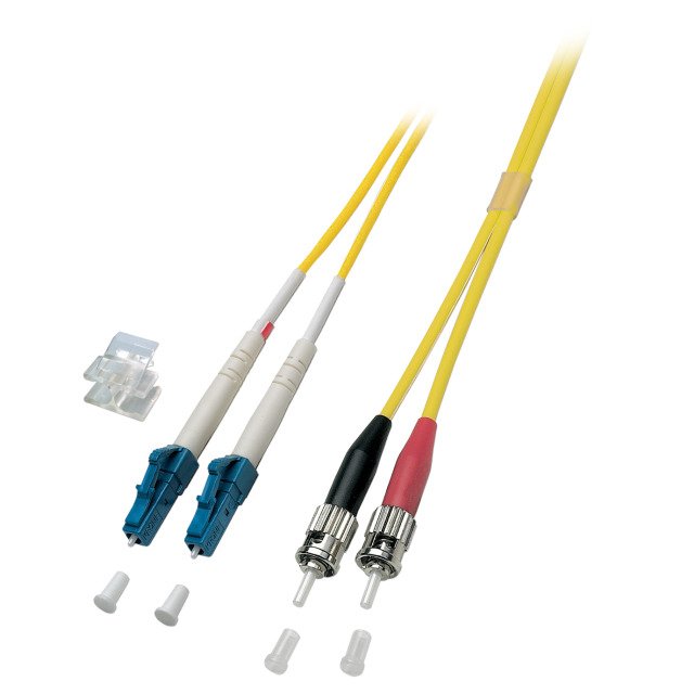 Efb Duplex Cable De Red Lc-St Os2 G652d 10m Lszh 2mm Amarillo