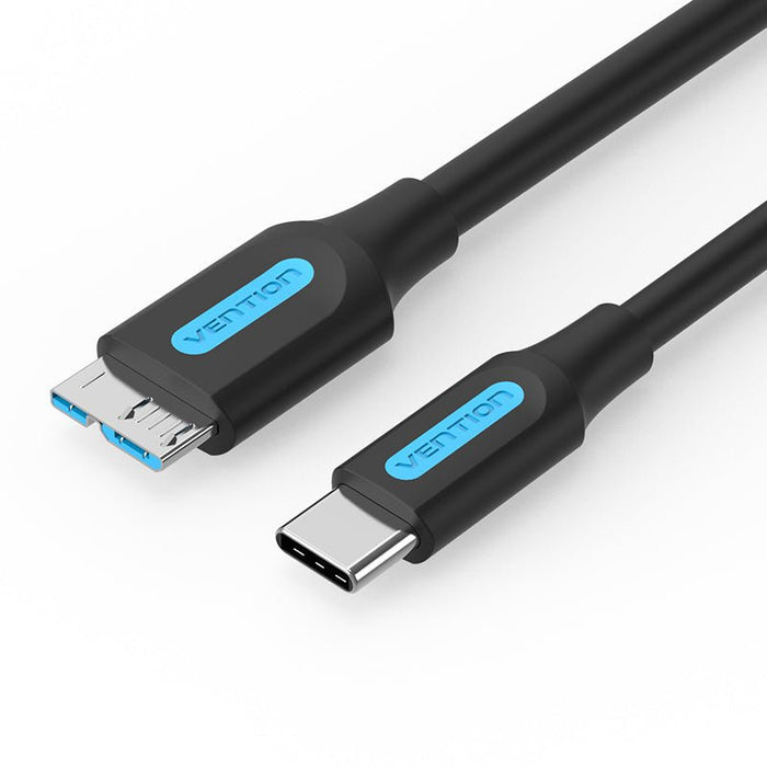 EAN 6922794756007 - Vention CQABF cable USB USB 3.2 Gen 1 (3.1 Gen 1) 1 m USB C Micro-USB B 5 Gbit/s Negro imagen 1