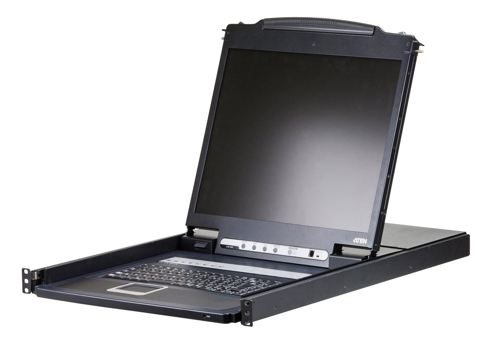 EAN 5715063528099 - ATEN CL1308N consola de rack 48,3 cm (19") Negro 1U imagen 1