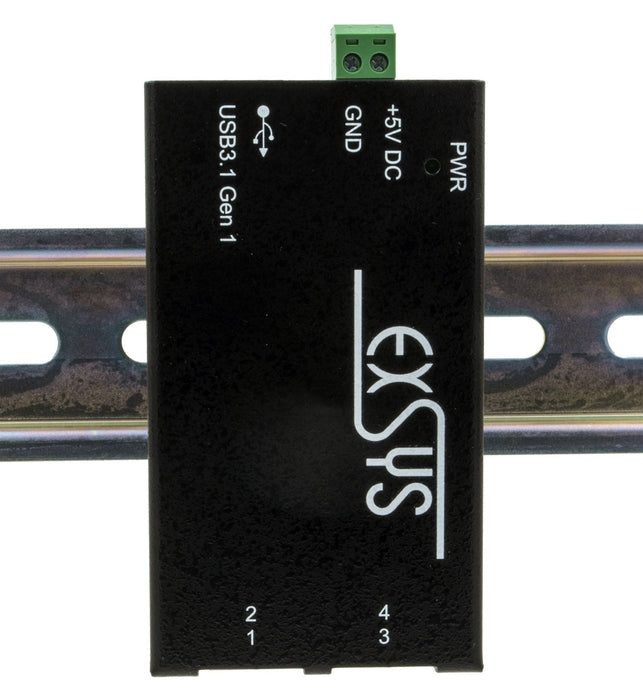 Usb 3.2 Gen1 Hub4-Port Extern Kleinster Hub 8x2 5x4cm Inkl.Cable