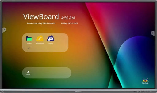 EAN 766907022223 - Viewsonic IFP7550-5F pizarra blanca interactiva 190,5 cm (75") 3840 x 2160 Pixeles Pantalla táctil Negro H imagen 1