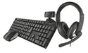 EAN 8713439240405 - Trust Qoby teclado Ratón incluido Oficina RF inalámbrico Negro imagen 1