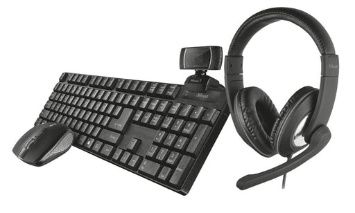 EAN 8713439240405 - Trust Qoby teclado Ratón incluido Oficina RF inalámbrico Negro imagen 1