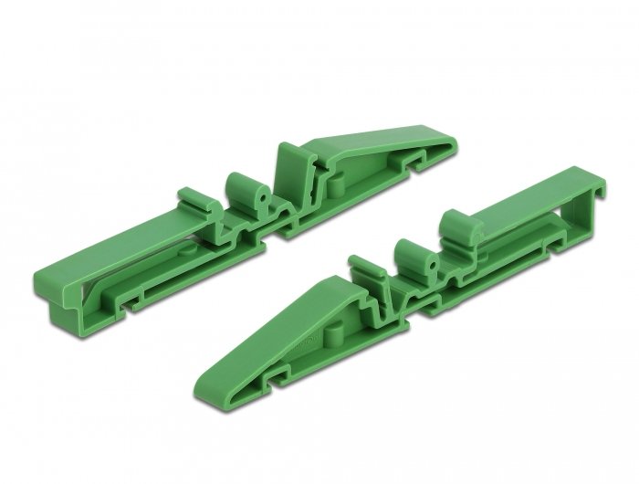 Delock 66263 Clip De Carril Din Para Pcb 122 Mm 4 Piezas