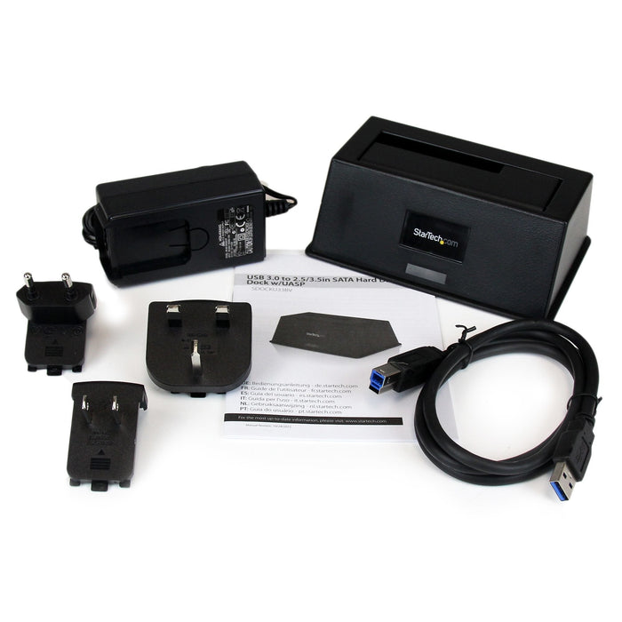 EAN 0065030855303 - StarTech.com SDOCKU33BV base de conexión para disco duro USB 3.2 Gen 1 (3.1 Gen 1) Type-B imagen 5