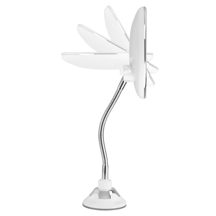 EAN 8435568401747 - Orbegozo ESP 1020 espejo para maquillaje Ventosa Alrededor Plata, Blanco imagen 4