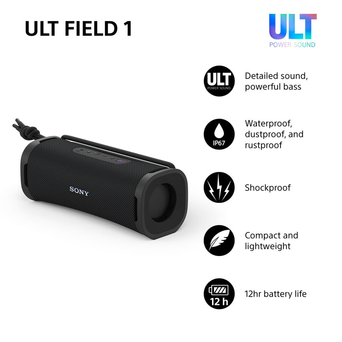 EAN 4548736157088 - Sony SRSULT10B Altavoz monofónico portátil Negro 30 W imagen 2