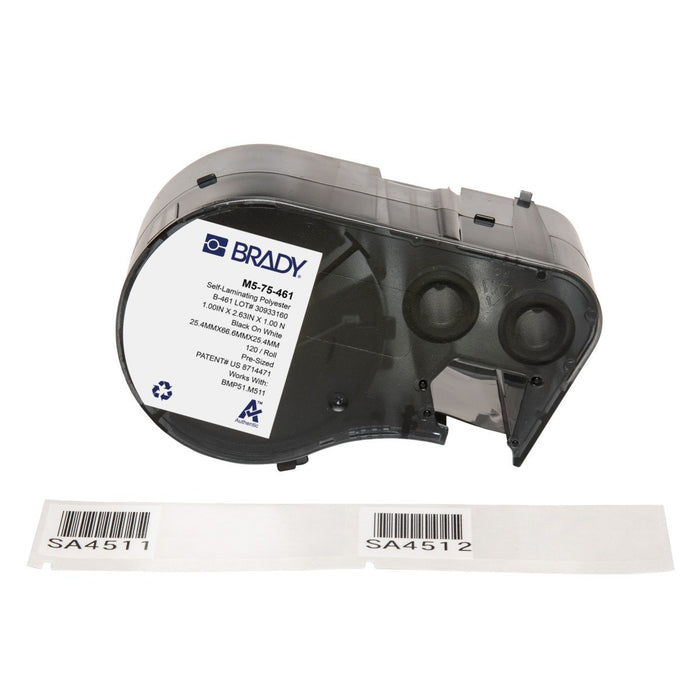 EAN 888434593066 - Brady 170879 etiqueta de impresora Negro, Blanco imagen 1