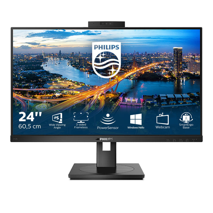 EAN 8712581764234 - Philips B Line 242B1H/00 pantalla para PC 60,5 cm (23.8") 1920 x 1080 Pixeles Full HD LED Negro imagen 1